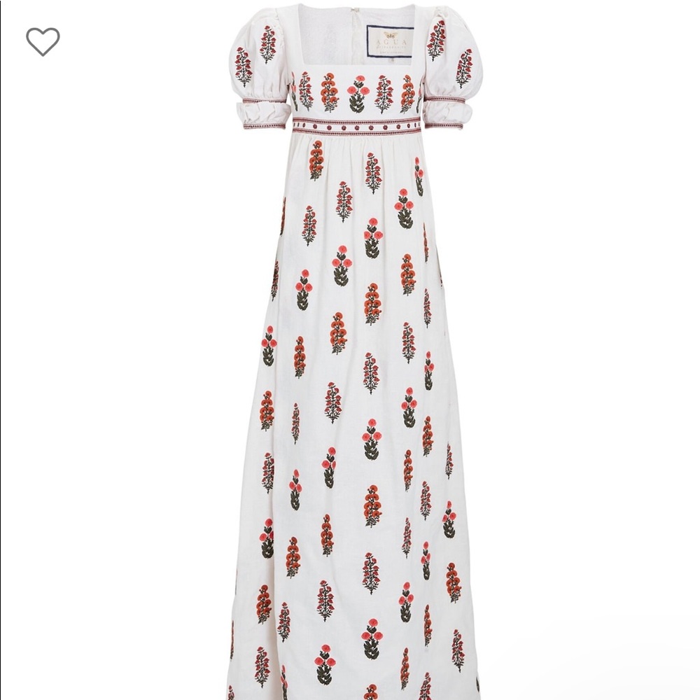 NWT Agua by Agua Bendita Dahlia Maxi Dress